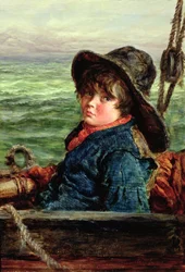 Jeune garçon pêcheur, vers 1862